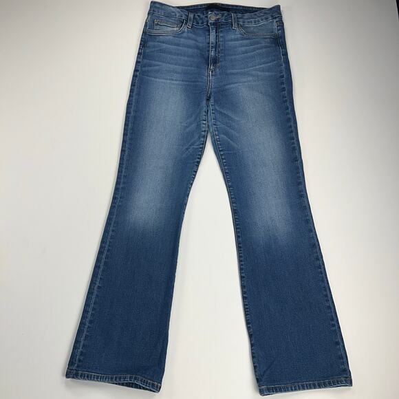 Joe's Jeans Hi Honey Stephaney Med Wash High Rise Curvy Boot Cut Jeans Size 31 - Picture 14 of 15